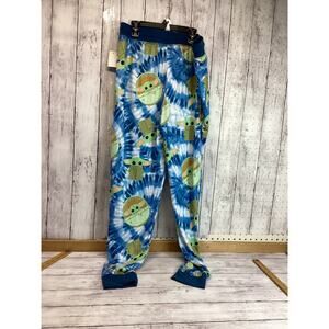 Star Wars Baby Yoda Mandalorian Sleep Lounge Casual Pants Men's Size Large
